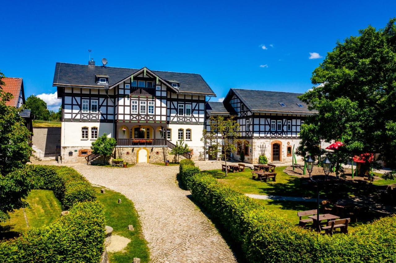 Ferienhof Domaene Groschwitz Rudolstadt Esterno foto
