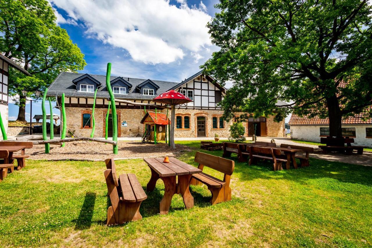 Ferienhof Domaene Groschwitz Rudolstadt Esterno foto