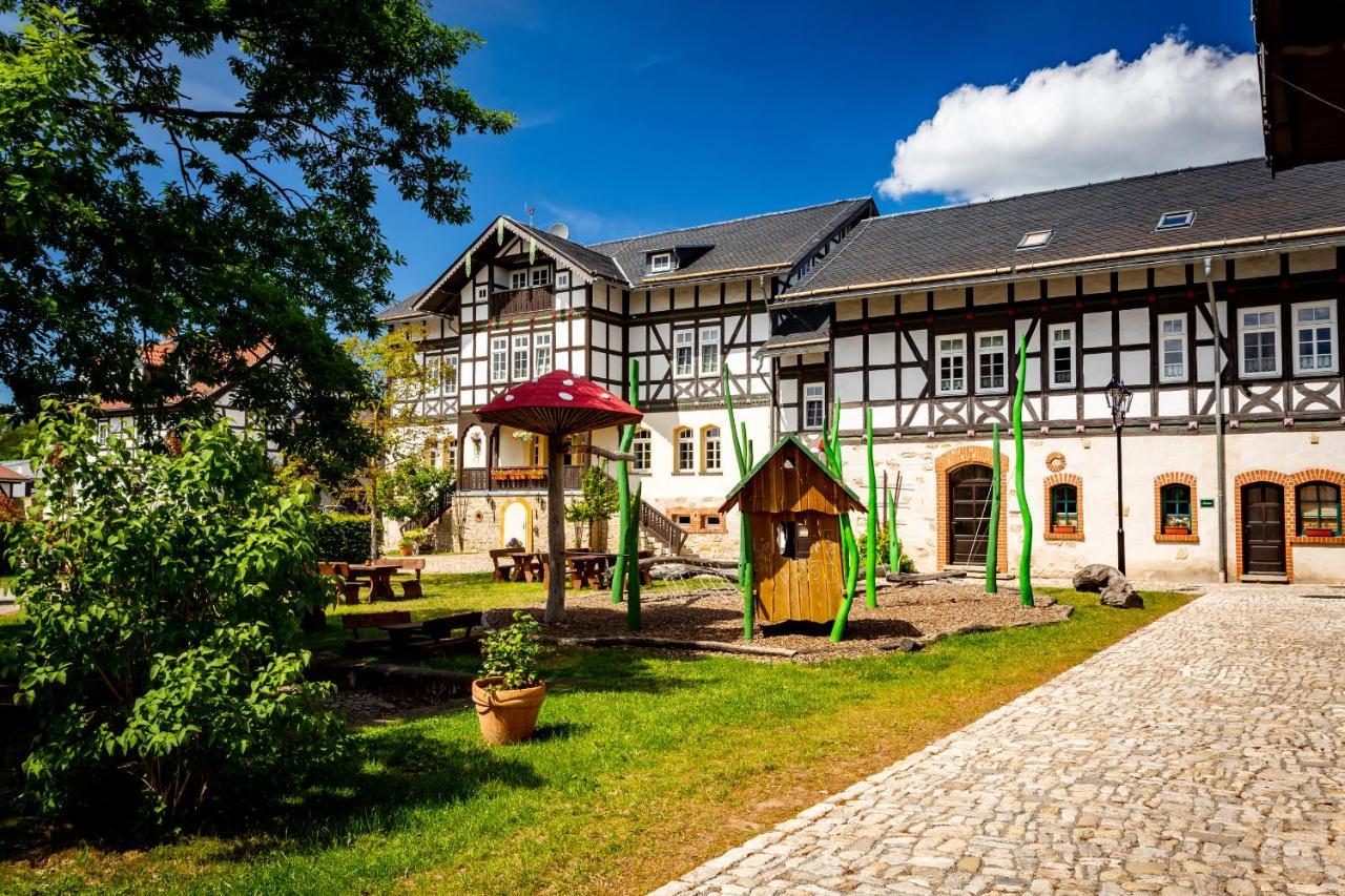 Ferienhof Domaene Groschwitz Rudolstadt Esterno foto
